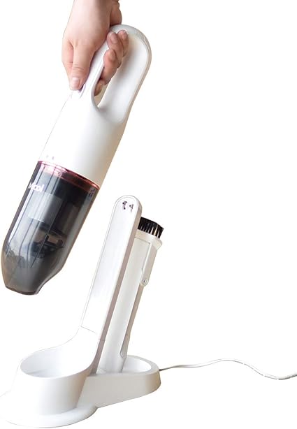 Amazon Micol ハンディクリーナー コードレス ハンディ掃除機 強力 充電スタンド付き 本体超軽量約525g 強い吸引力10kpa Usb充電式 強弱モード 2way隙間ノズル 家庭用 事務所用 車用掃除 機 65db 静音 ホワイト トクハラ テクノロジー株式会社 ハンディ