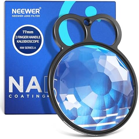 NEEWER 77mm Handheld Kaleidoscope Prism Filter Cover