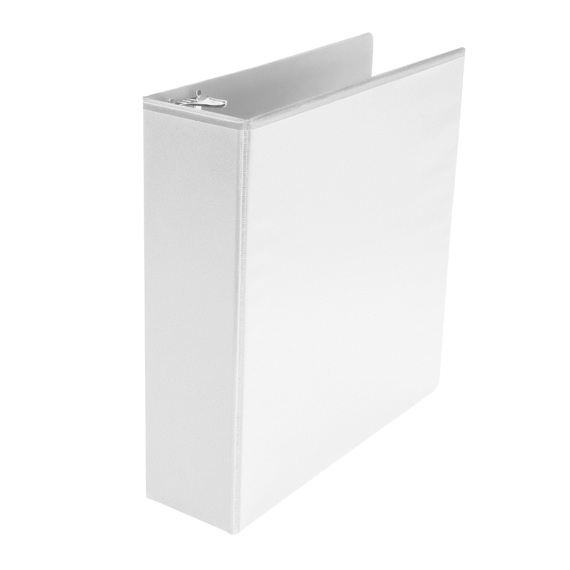 Classeur d-ring polypropylène blanc School Smart 3" anti-déchirure - 8