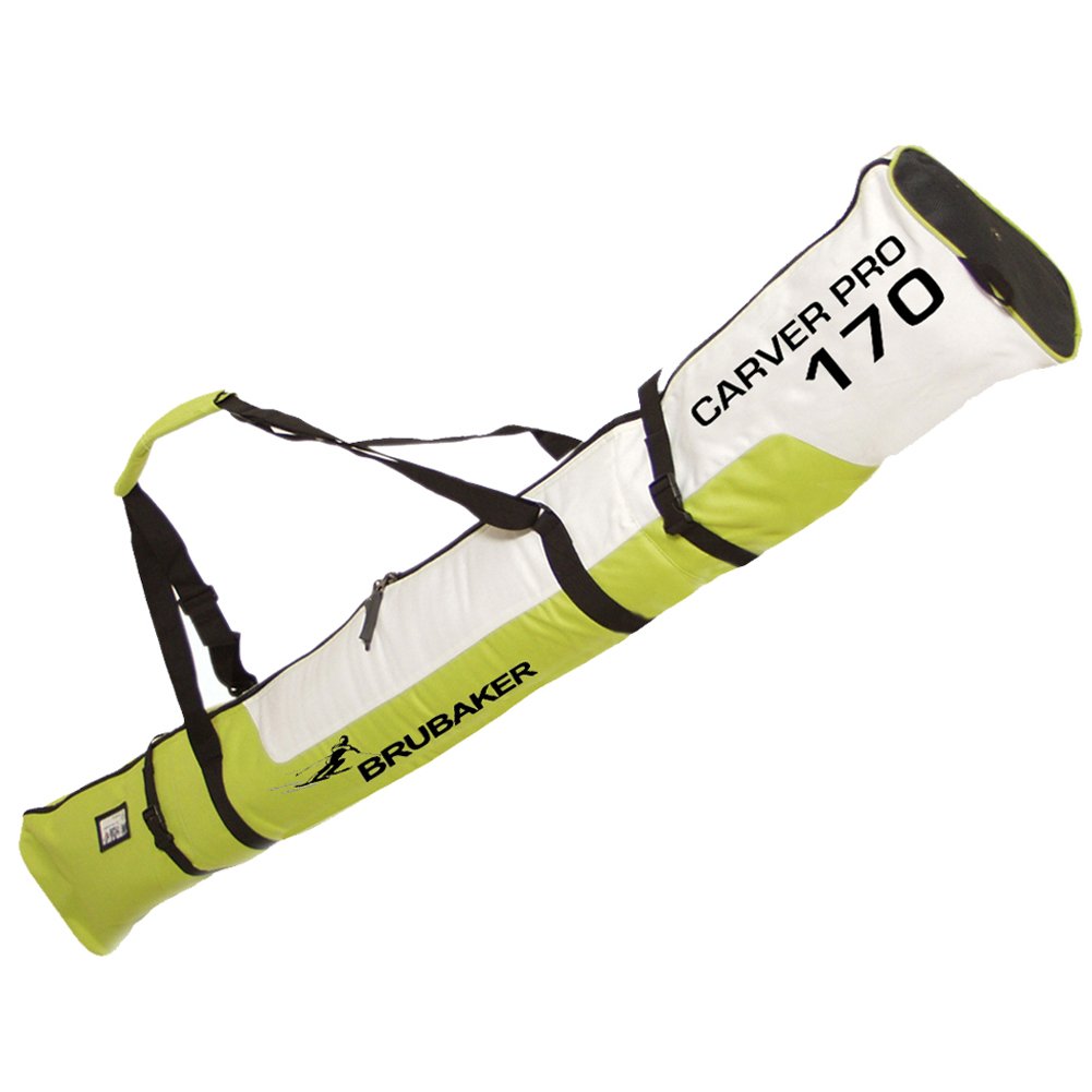 Skisack Carver PRO Brubaker Skibag - 5 Farben - 170 cm oder 190 cm - Gepolsterte Skitasche mit Zipperverschluss