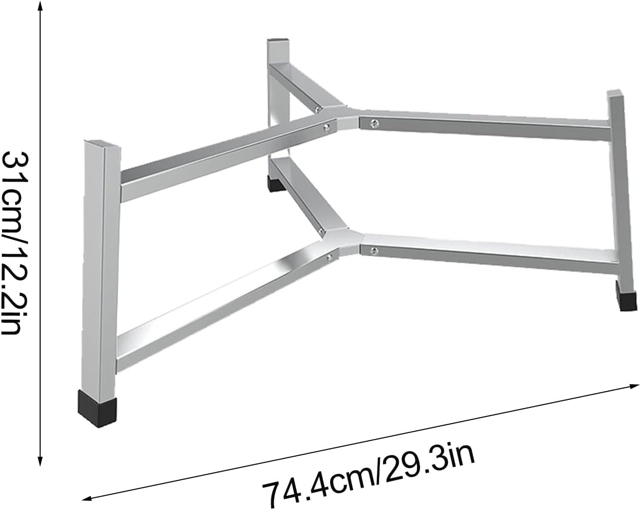 Fire Pit Stand,Stainless Steel Fire Pit Base | Outdoor Fireplace Tools, Campfire Cooking Equipment for Outside