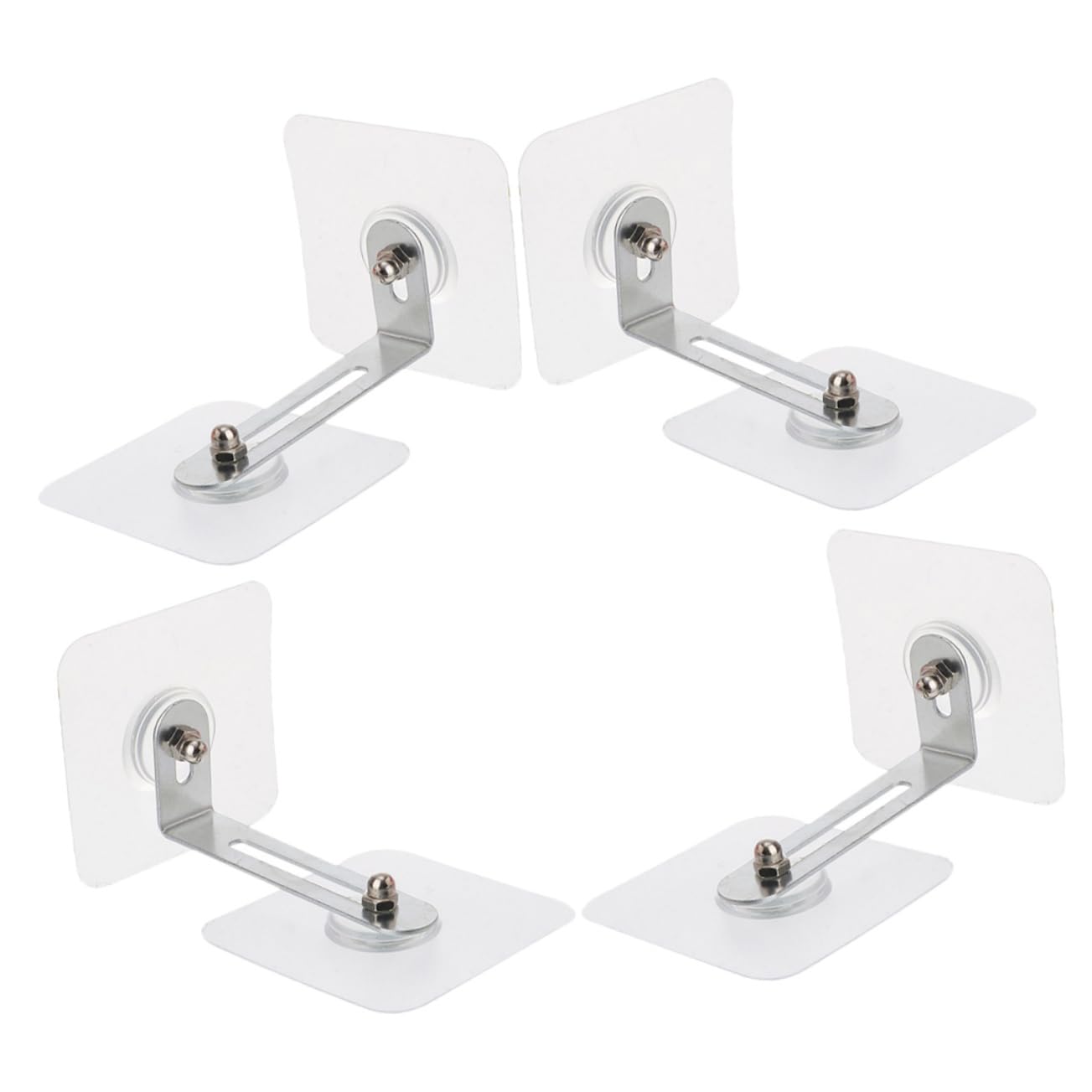 ARTIBETTER No Drill Furniture Anchor 4pcs Adhesive Wall Anchors for Secure Furniture to Wall
