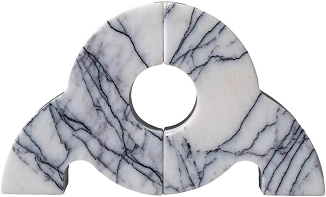 Bookend Support Decorative Bookends for Shelves Marble Reading Bookend Figurine Accent Piece for Home Office Table and Desk Decor Bookends