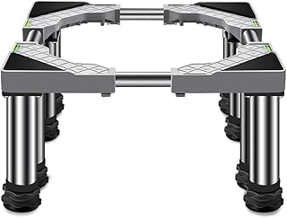 ZHUANYIYI Base de Machine à Laver, Base Mobile Robuste, Support de Support de réfrigérateur, Support de Meuble télescopique de Base Universelle, Largeur réglable 45-65cm (Taille : 29-32cm)