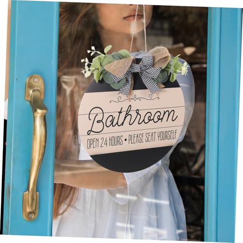 Plaque de salle de bain bois rustique pour raviver un mur blanc