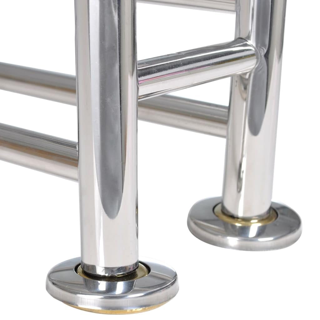 Générique Porte Serviettes Double - Barre Fixe 6 Tubes,Maison & Jardin,Accessoires de Salle de Bain,Porte-Serviettes,Argent,1.9 KG,140334