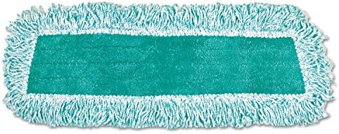 Rubbermaid Commercial Products Light Commercial Microfiber Dust Pad with Fringe, 18 inch, Green, For Janitorial/Professional Cleaners for Light-Duty Cleaning/Dusting/Sweeping image 5