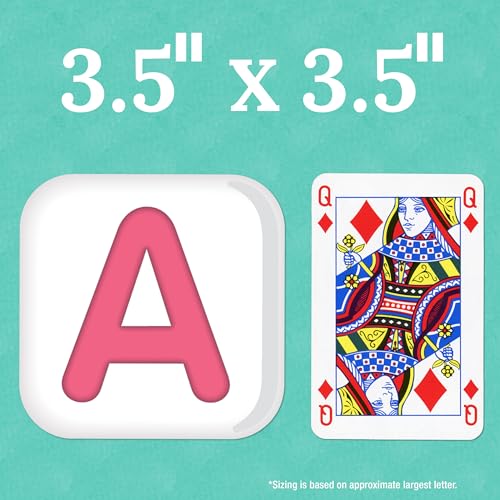 Image of Carson Dellosa Crafty and Cool 216-Piece Bulletin Board Decorations, 3.5 inch Colorful Letters, Numbers, and Symbols for Party, Back to School Decorations, and Classroom Decor