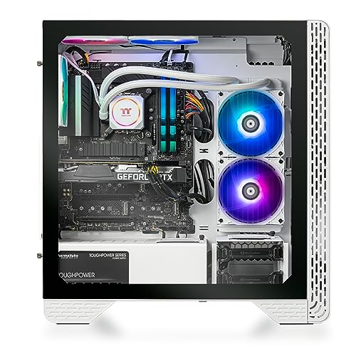 LCGS Glacier i460 R4 AIO Liquid Cooled CPU Gaming Desktop (Intel Core™ i5-13400F, ToughRam DDR4 3600Mhz 16GB RGB Memory, NVIDIA® GeForce RTX™ 4060, 1TB NVMe M.2, WiFi) S3GL-B660-460-LCS - PC Desktop - Immagine 2