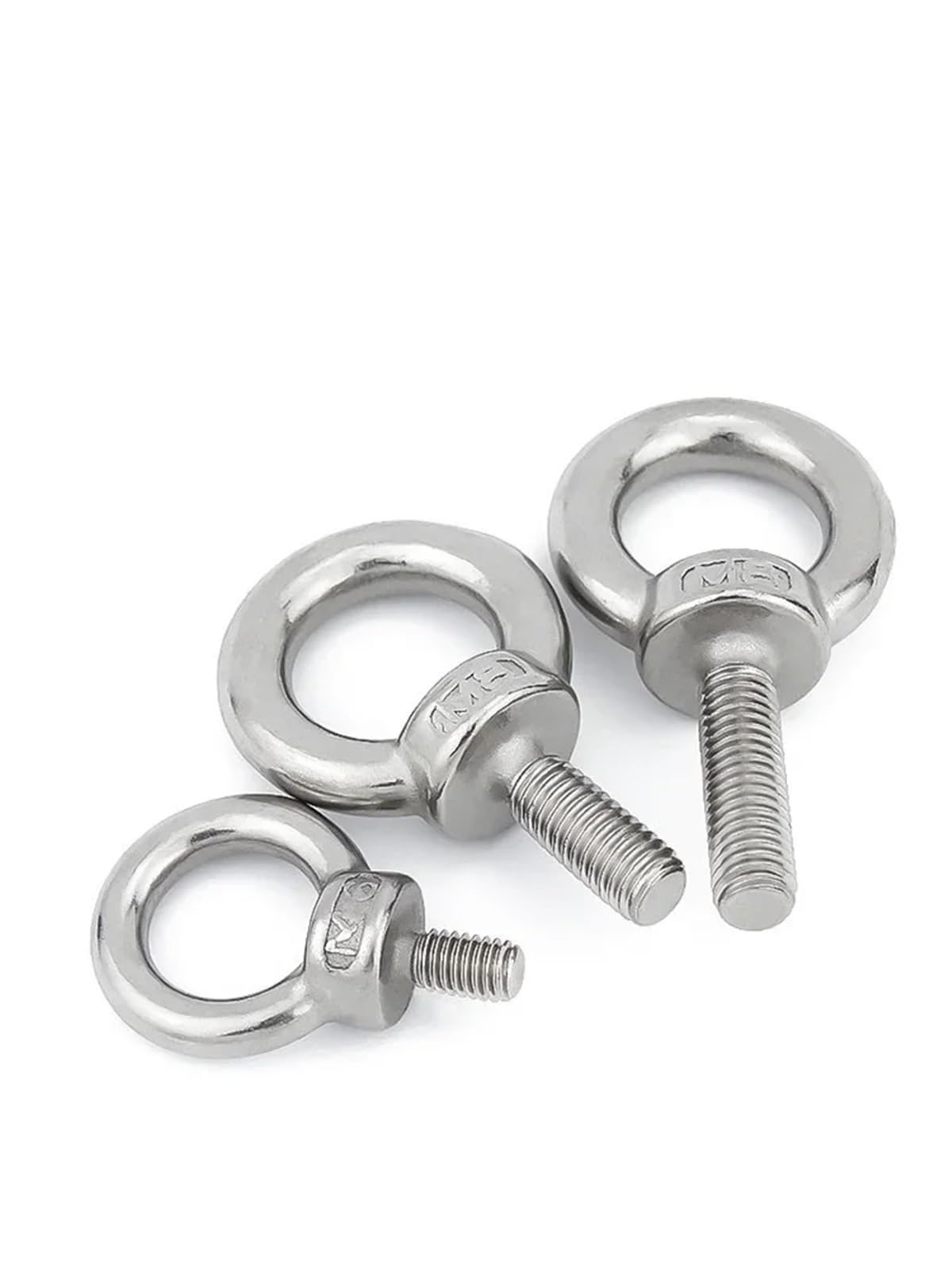Boulon à œil de levage 1 à 5 boulons œil en acier inoxydable (M3-M24) - Variétés marines et de levage(M24x40mm-1pcs)
