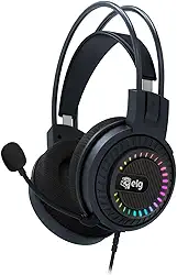 ELG, HGMZ Headset Gamer Mizar 7.1, 3D, Surround, Conexão USB, RGB, Almofada em Tecido Respirável, Microfone Flexível com Pop Filter, Som Imersivo