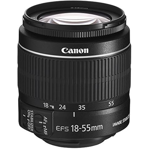 Canon EF-S 18-55mm F3.5-5.6 IS II Universalzoom-Objektiv (58mm Filtergewinde) schwarz Cover