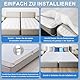 Upgrade 3-in-1 Liebesbrücke für Matratzen mit Spannbettlaken,Matratze Lücke Füller King Bett-mit Blatt Strap Set 198x 190cm-Patent