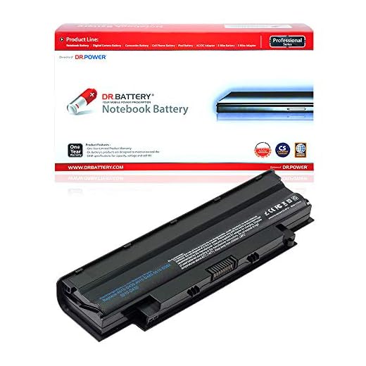 DR. BATTERY J1KND Battery Compatible with Dell Inspiron N5050 15R N5010 14R N4010 N5110 N5030 M5030 N4110 N7110 N4050 Vostro 1540 3750 3550 08NH55 04YRJH 9T48V[48Wh/4400mAh/10.8V]