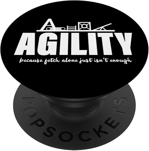 Agilidad porque buscar solo simplemente no es suficiente regalo para dueño de perro, PopSockets intercambiables PopGrip