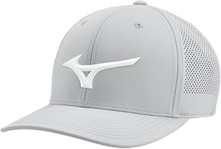 Mizuno Tour Vent Adjustable Golf Hat - Lightweight Breathable Unisex Cap with Stain Block Tech