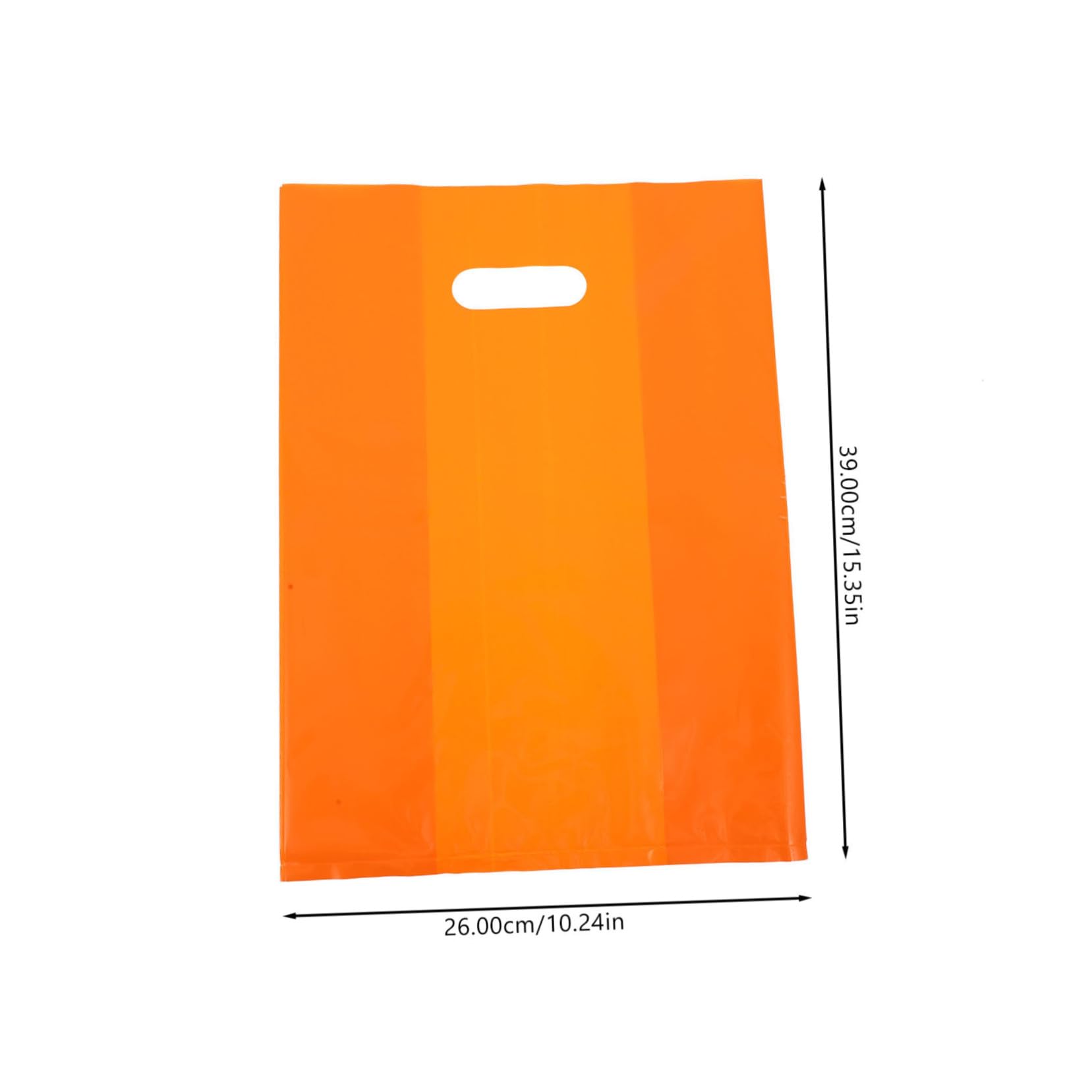 Garneck 50pcs Bottom Tote Bags Lightweight Takeaway Packing Bags for Fast Food Pastries Fresh Design Practical for Retail Use