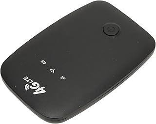 Mobile Hotspot Router SIM Card Router with SIM Card Slot Networking Products 4G Mobile WiFi Hotspot SIM Card Slot 2100mAh Battery Portable 4G WiFi Router for Car Users Business