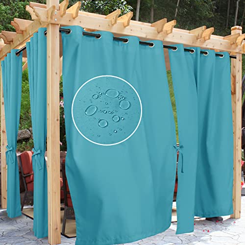 Hiasan Extra breite Outdoor-Vorhänge für Terrasse, 3 x 3 m, Sichtschutz,...