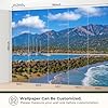Modern Peel and Stick Wallpaper Removable Wall Murals 3D Santa Barbara Marina Shoreline Breakwater Recreational Self-Adhesive Vinyl Wall Stickers for Living Room Bedroom 96"x69" #1