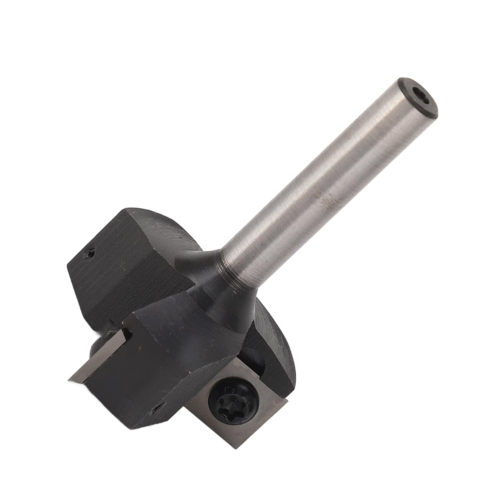 Frez do powierzchni Spoilboard Trzpień 8 mm 3 rowki 1 1/2 cala Średnica cięcia Przeciwluzowy Frez do strugania drewna do maszyn CNC i projektów związanych z obróbką drewna Stal