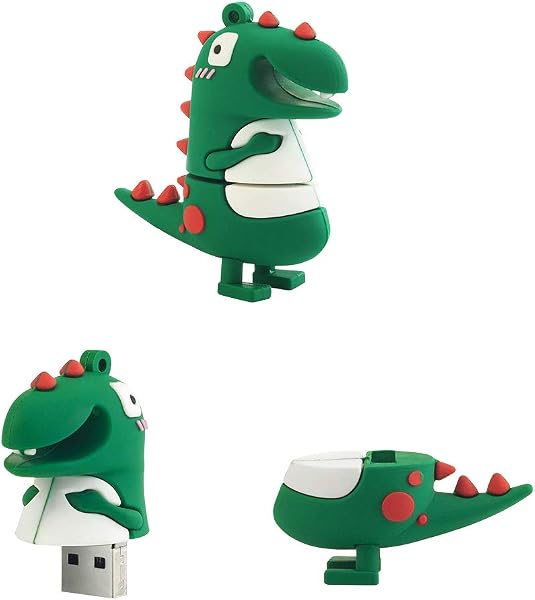 LEIZHAN Clé USB 16Go dinosaurio,Flash Drive USB Pendrive en Silicone (16Go,Dinosaurio) - 3
