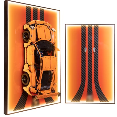 Display Wallboard with Led Light for Lego Technic 42083 Bugatti Chiron | Display Wall Mount with Led Lights Home Decor Adult Collectibles Wall Mount Gift for Car Model CollectorsNo Car Includ product thumbnail 9