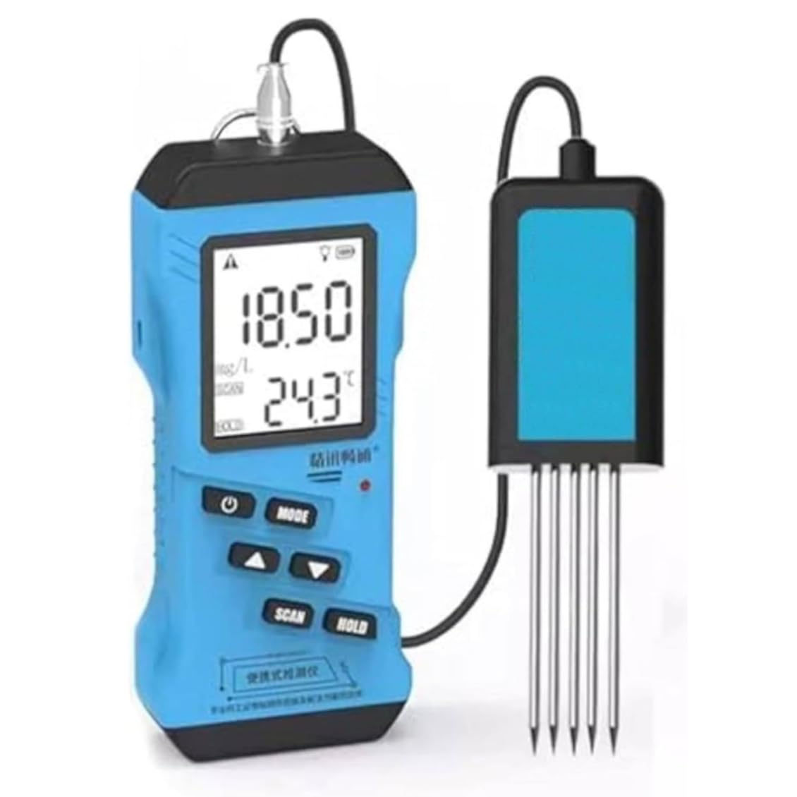 7 in 1 Soil Tester, Nitrogen, Phosphorus, Potassium Npk Tester, Ph, Moisture, Nutrient Conductivity, Ec Meter,High Accuracy Digital Sensitive,Soil Fertility Test