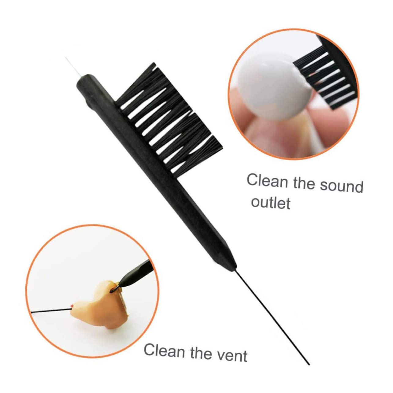 Healeved 5sätze Reinigungsset Für Teiliges Set Mit Reinigungsbürste Mikrofasertüchern Und Werkzeugen Praktisches Zubehör Für Pflege Von Hörgeräten Und Ohrstöpseln Farbe Zufällig