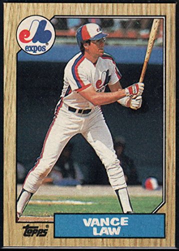 Baseball 1987 Topps 127 Vance Law NM-MT Expos