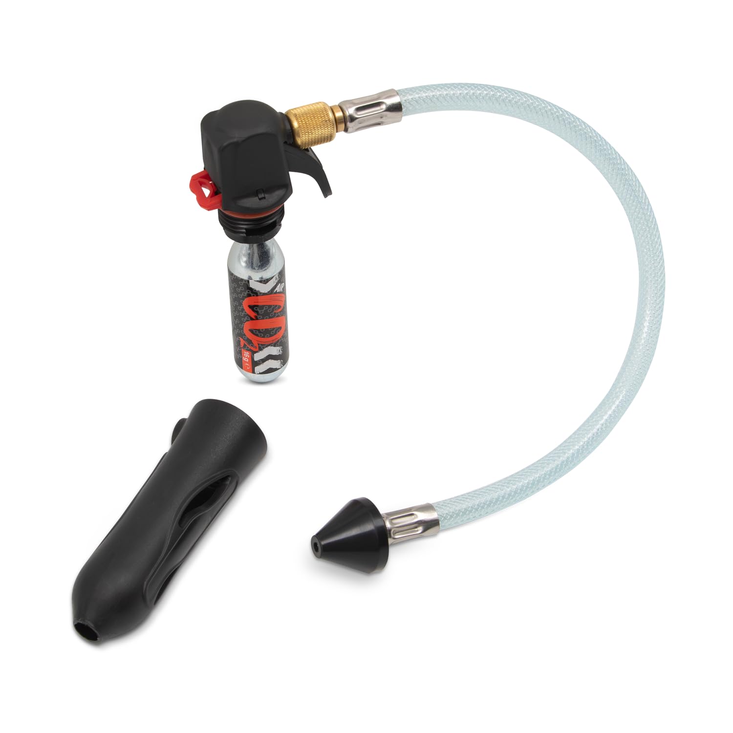 Errecom Drain Shot, Pistola Pulizia Scarico Condensa Climatizzatori – Professionale, Leggera e Portatile sblocca gli scarichi condensa ostruiti, Cartuccia CO2 da 16 g inclusa