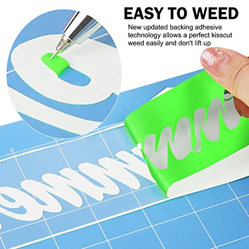 3D Puff Heat Transfer Vinyl,Neon Green Puffy Htv Vinyl Roll,10"X10Ft Luminous Iron On Vinyl For Shirts,Glow In The Dark Heat Press Vinyl Easy To Cut And Weed By V C Vacreer #TOP5