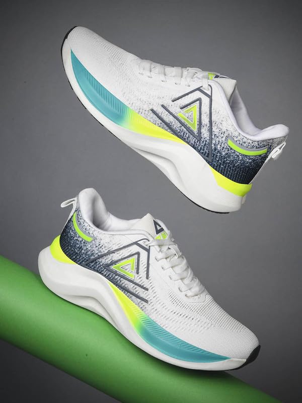 Image of CLD Men's Sports Running Shoes | Lightweight Flynet Upper | Phylon Sole | Breathable & Comfortable Athletic Sneakers for Running, Gym & Training