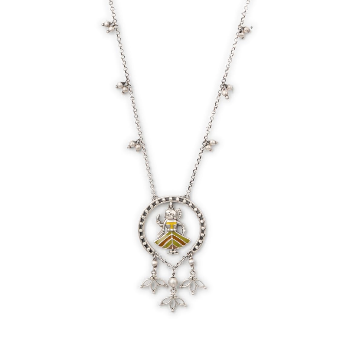 Shaya by CaratLane Nartaki Necklace in Oxidised 925 Silver (B0CLM3Q542) Amazon Price History, Amazon Price Tracker