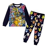 AMEIME Boys Five Freddy's Shirt Pants Set Horror Game Movie Outfits for Boys Girls Kids Gift