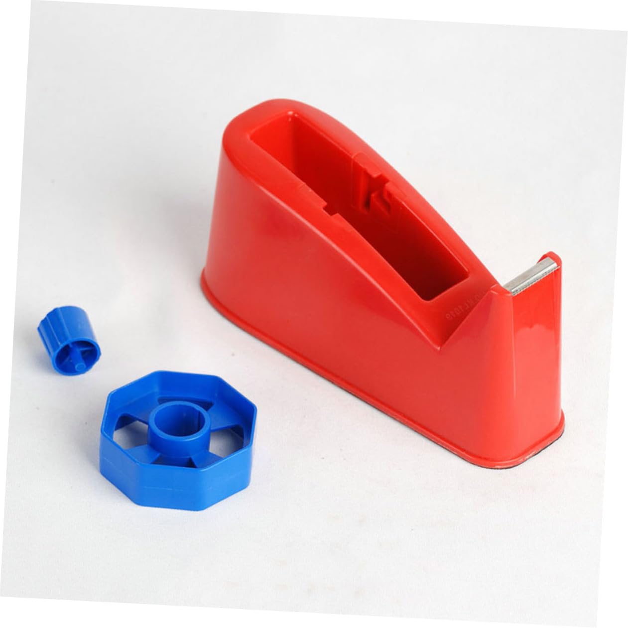 Manueller Klebebandabroller mit Ergonomischem Design Langlebigem Metallmesser und Hochwertigem Lager für Schnelles Müheloses Abrollen für Verpackung Büro und Zufällige Farbe