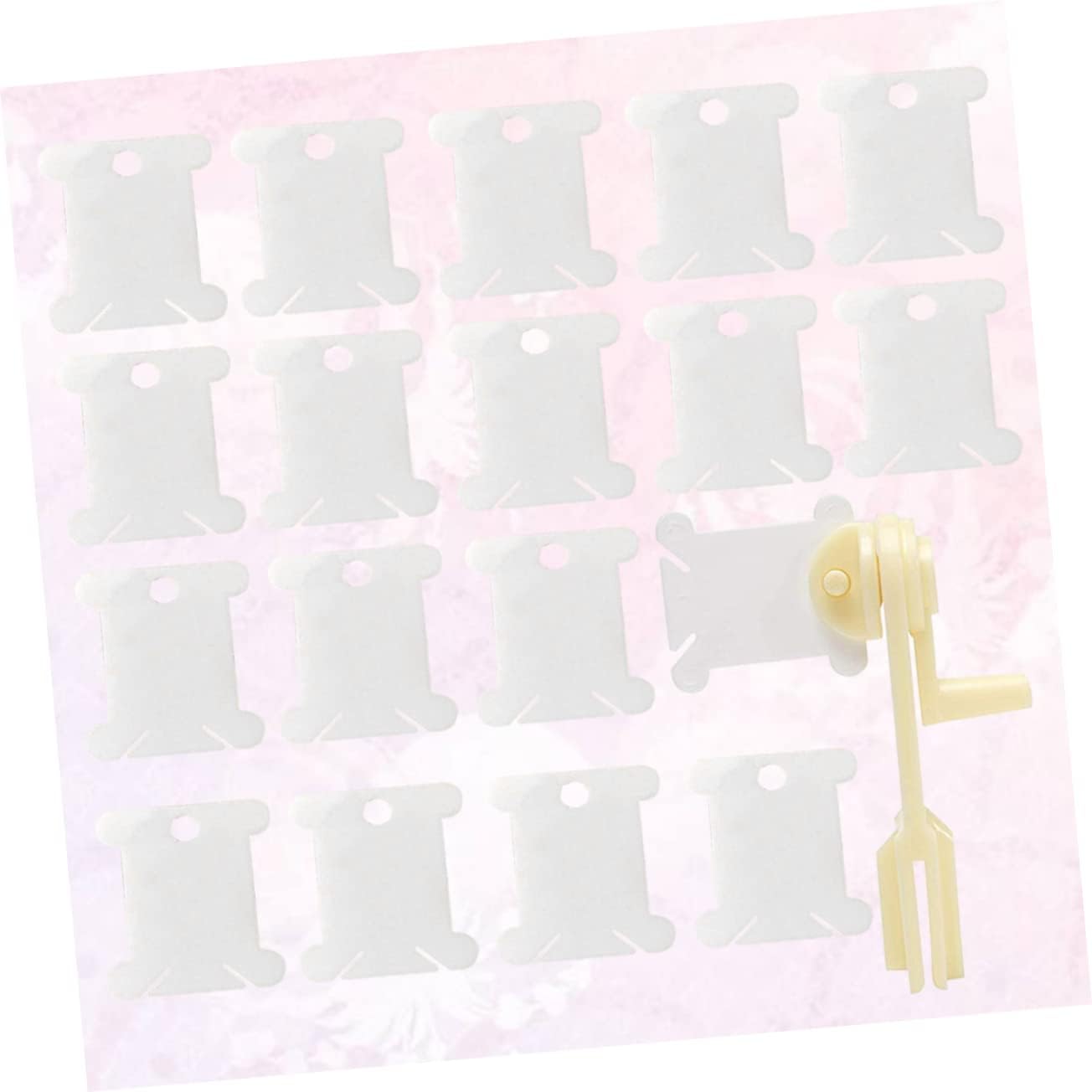 KONTONTY 1pc Manual Yarn Winder Winding Plates for Easy Yarn Creation Hand Operated Tool for Cross- and Crafting Enthusiasts