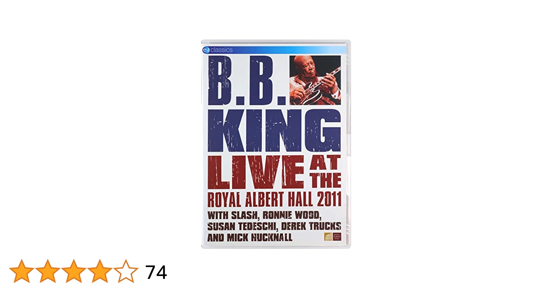 B.B.キング/ライヴ・アット・ザ・ロイヤル・アルバート・ホール 2011 Amazon.com: B.B. King - Live at the Royal Albert Hall 2011