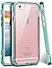 iPhone 6 Case, iPhone 6s Case, Ansiwee Reinforced PC Frame Crystal Durable Shock-Absorption Flexible Soft Rubber TPU Bumper Hybrid Protective Case for Apple iPhone 6/6s 4.7inch (Mint Green)