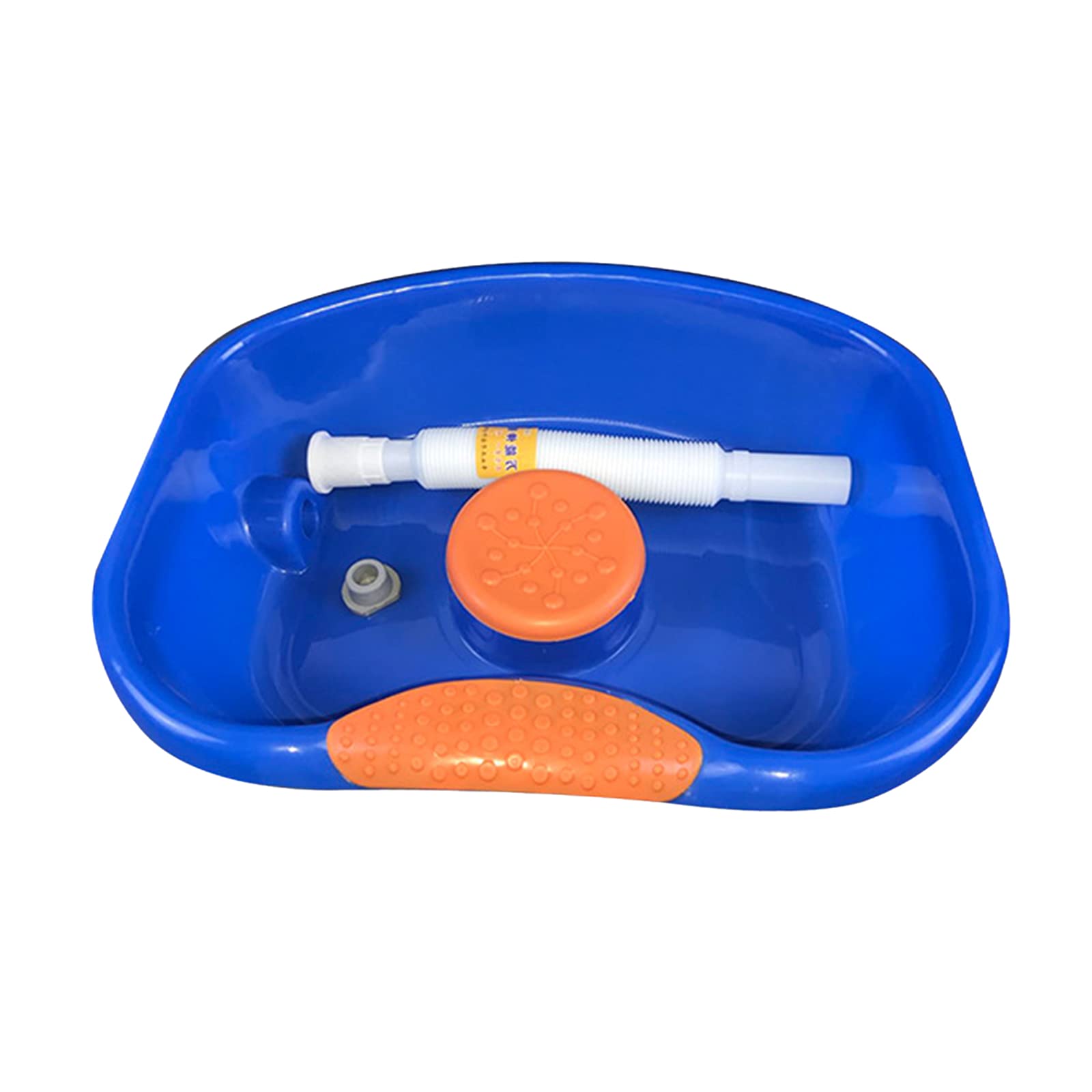 Sharplace Vasca per Shampoo da Letto Vasca per Lavaggio dei Capelli Vassoio per Lavaggio con Tubo Flessibile per Spa Barber Shop - Standard