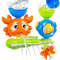 Bath Toys for 1-3 Year Old: Kids Bath Toy for 2 3 Year Olds - Baby Bath Toys 12+ Months - Birthday Gifts for 1 2 Year Olds Boys Girls Toddler Toys Age 1 2 3
