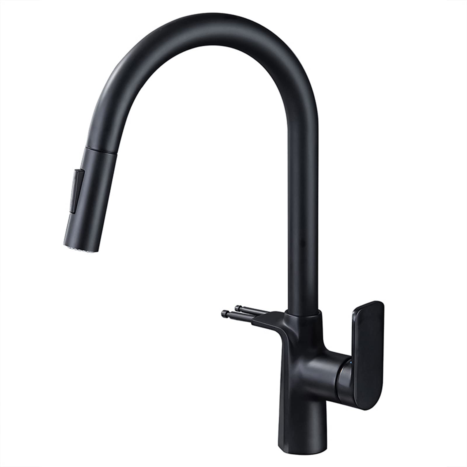 Robinet de cuisine avec douchette extractible et mitigeur eau chaude froide