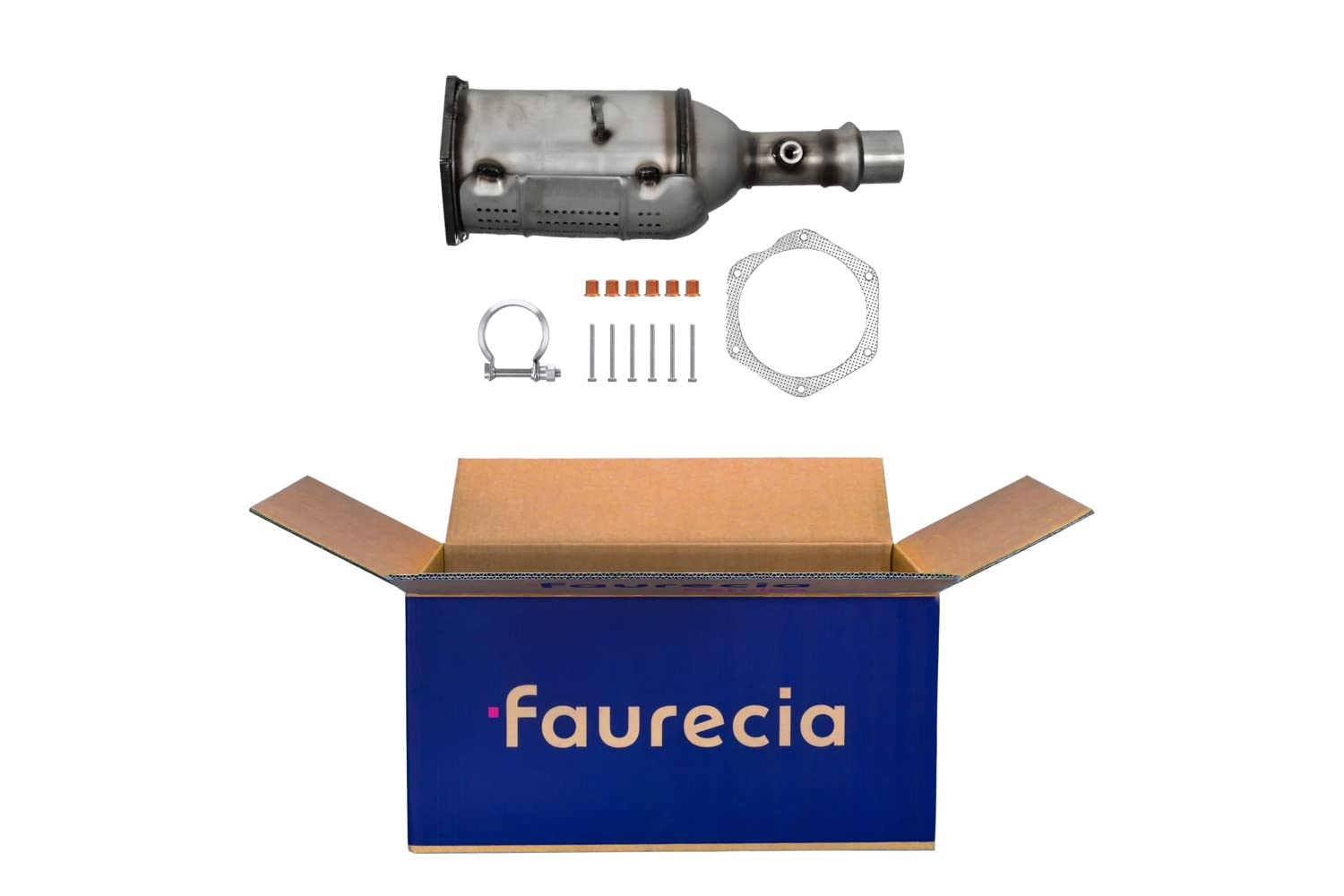 HELLA 8LH 366 080-941 - Filtro de partículas diésel Easy2Fit Kit - Euro 3 - Juego de piezas - Carburo de silicio (para tráfico corto y largo)