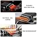 Car Heater for Trucks, Fast Heating Winter Radiator, 2m Power Cord, Energy-Efficient Automotive Heater, Easy Installation for Instant Cabin Warmth, Suitable for All Vehicles (Black)