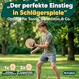two46 Boardball | Klettballspiel war gestern - Das Neue Outdoor Spiel für Kinder & Erwachsene | Erfunden in DE - Alternative zu Badminton & Tennis | spannendes Strand- & Garten Spiel
