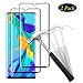 Produktbild NUOCHENG Panzerglas Schutzfolie für Huawei P30 Pro, 3D Curved Full Cover 9H Gehärtetes Glas, Anti-Kratzer, Bläschenfrei, Ultra Transparenz Full HD, Displayschutzfolie für Huawei P30 Pro