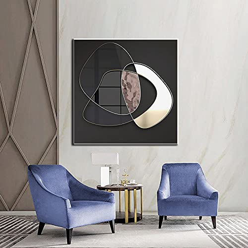 Mur art affiches et gravures géométriques deco salon chambre 40x40