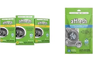 Affresh Washing Machine Cleaner Tablets for Top Load Washers, 3 Count