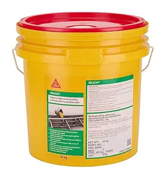 SIKA - SikaCim - Liquid waterproofing concrete and mortar admixture, for slabs, beams and columns - 10kg