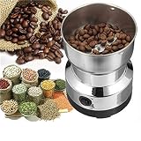 Elektrische Getreidemühle Multi-Zerkleinerer 220V Mini Electric Edelstahl Kaffeemühle Salz Pfeffer Mühle Bohnen Nüsse Mahlen Home Küche Kaffeemaschine Küchenwerkzeug